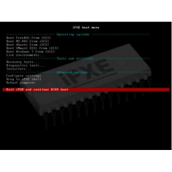 IPXE Net boot USB Flash Disk